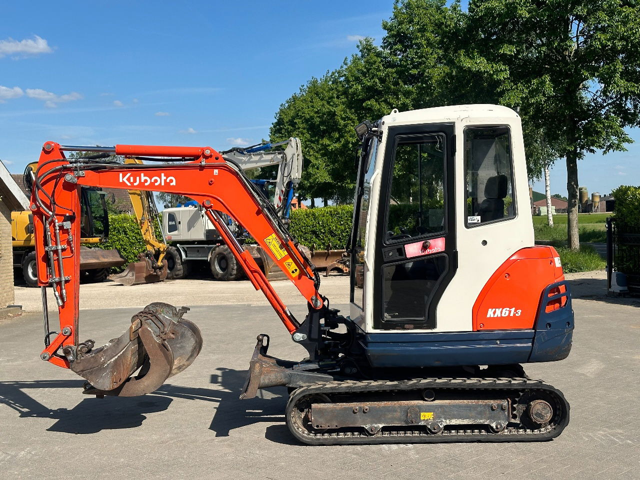Kubota KX61-3  - Mini rýpadlo: obrázek 2 Kubota KX61-3  - Mini rýpadlo: obrázek 2