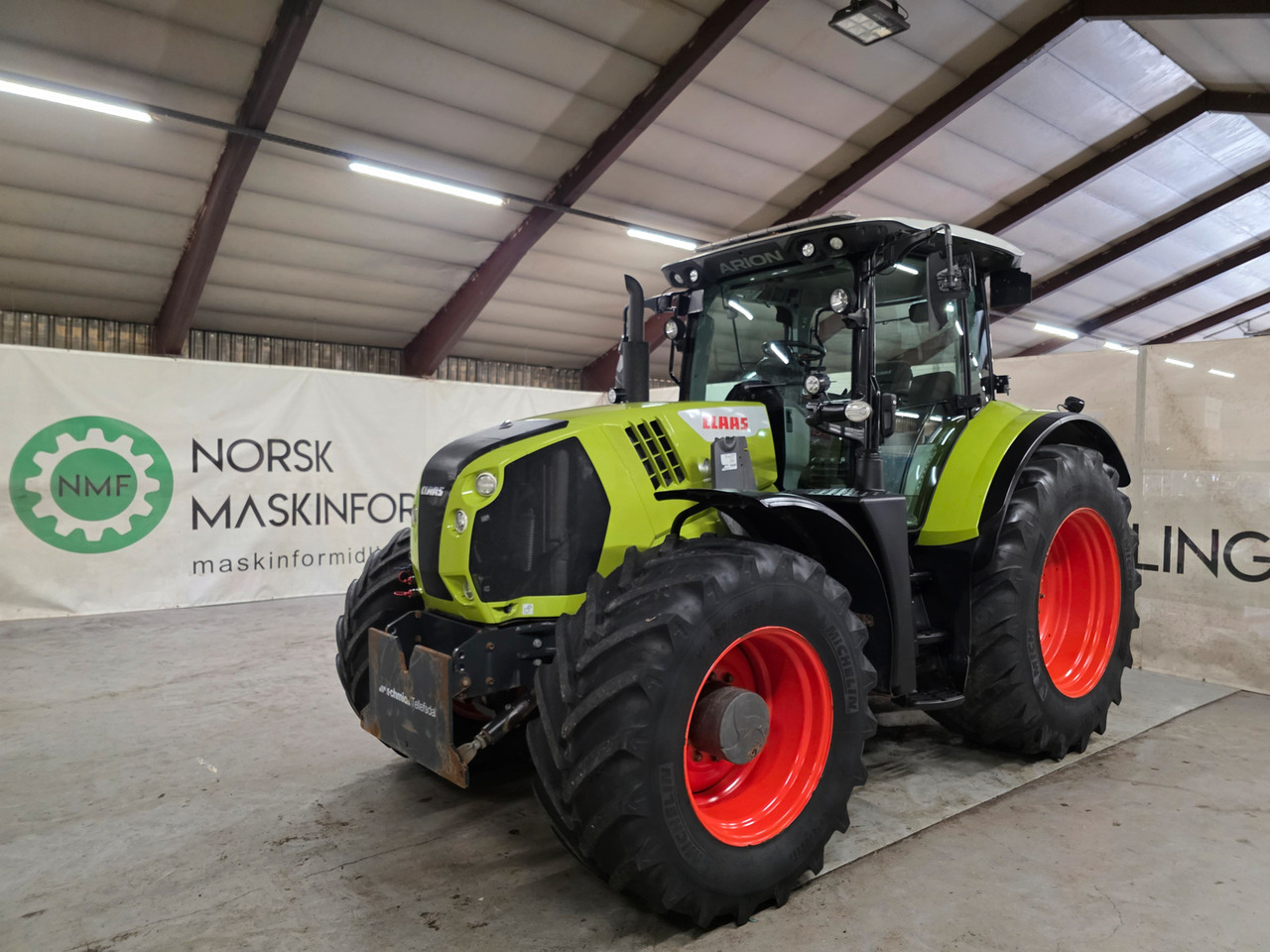CLAAS Arion 660 C-Matic - Traktor: obrázek 1 CLAAS Arion 660 C-Matic - Traktor: obrázek 1
