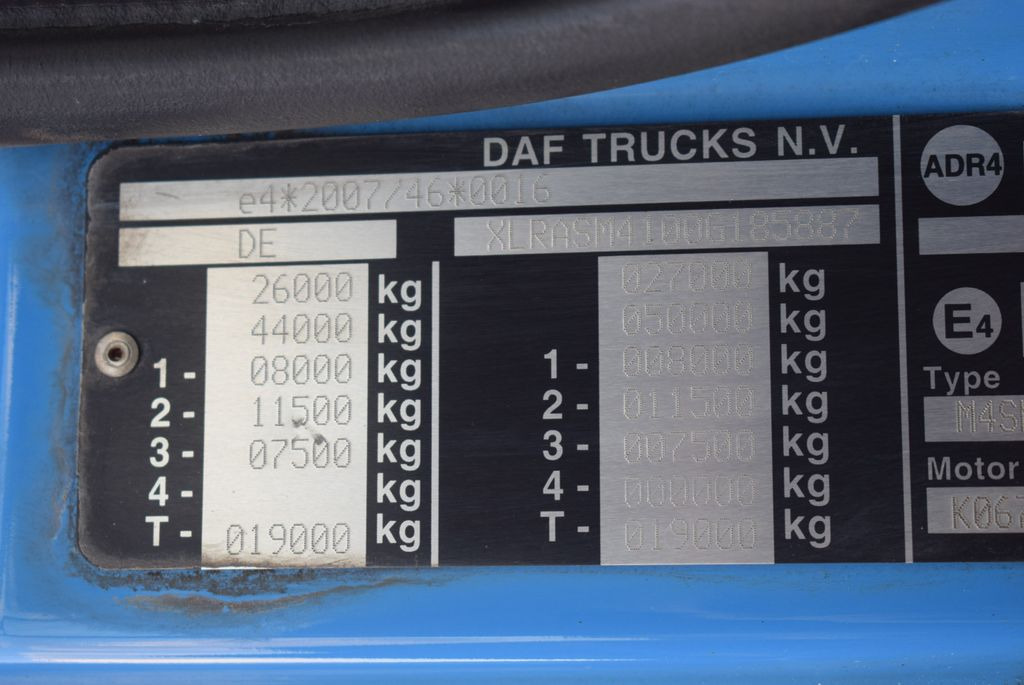 Nový Sklápěč DAF  CF 450 6x2 Fahrgestell Klima Navi Lift Retarder: obrázek 30