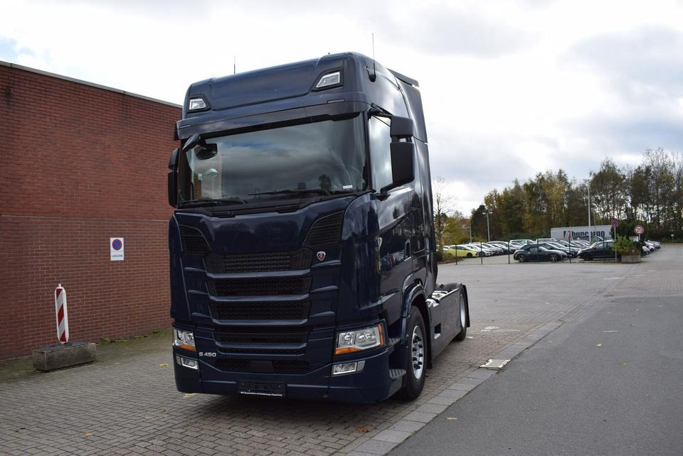Tahač Scania  S 450 Highline 2xTank LED Vollluft Retarder: obrázek 14
