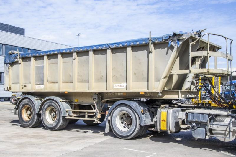 Benalu ALU + 2X BLAD/BLAD-SPRING-STEEL - Sklápěcí návěs: obrázek 2 Benalu ALU + 2X BLAD/BLAD-SPRING-STEEL - Sklápěcí návěs: obrázek 2