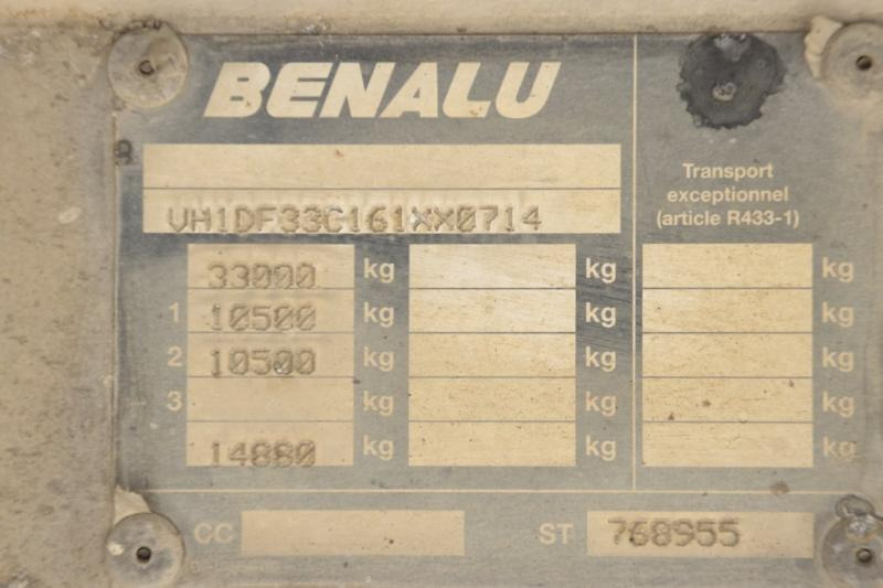 Benalu ALU + 2X BLAD/BLAD-SPRING-STEEL - Sklápěcí návěs: obrázek 5 Benalu ALU + 2X BLAD/BLAD-SPRING-STEEL - Sklápěcí návěs: obrázek 5