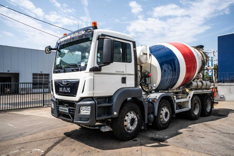 MAN TGS 32 360 BB+ LIEBHERR 9m3 - Autodomíchávač: obrázek 1 MAN TGS 32 360 BB+ LIEBHERR 9m3 - Autodomíchávač: obrázek 1