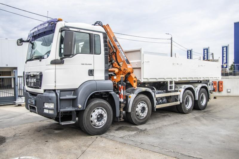 MAN TGS 35.400+TEREX 16T/2 - Sklápěč, Auto s hydraulickou rukou: obrázek 4 MAN TGS 35.400+TEREX 16T/2 - Sklápěč, Auto s hydraulickou rukou: obrázek 4