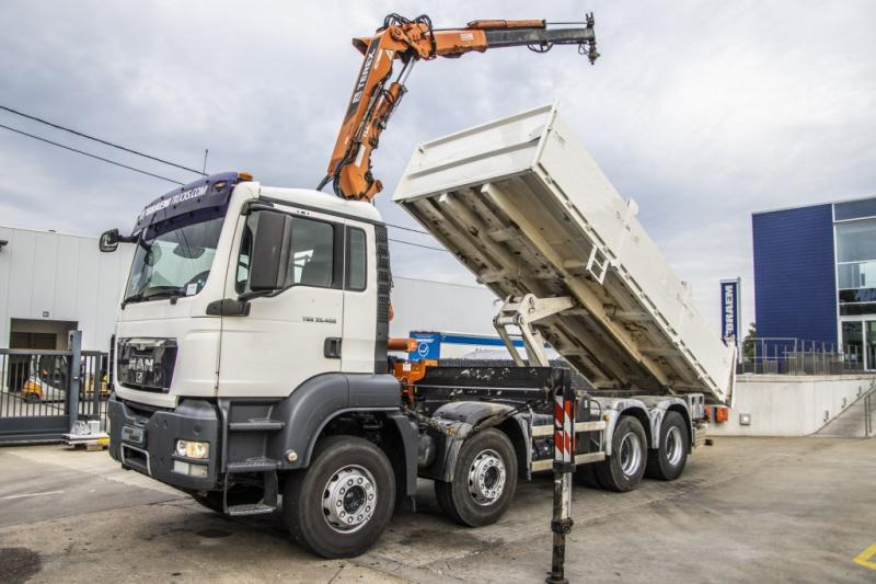 MAN TGS 35.400+TEREX 16T/2 - Sklápěč, Auto s hydraulickou rukou: obrázek 1 MAN TGS 35.400+TEREX 16T/2 - Sklápěč, Auto s hydraulickou rukou: obrázek 1