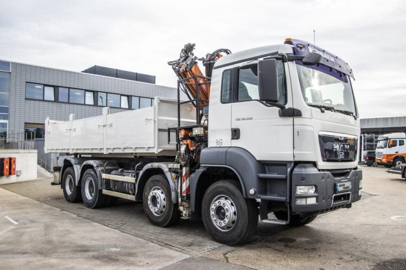 MAN TGS 35.400+TEREX 16T/2 - Sklápěč, Auto s hydraulickou rukou: obrázek 5 MAN TGS 35.400+TEREX 16T/2 - Sklápěč, Auto s hydraulickou rukou: obrázek 5