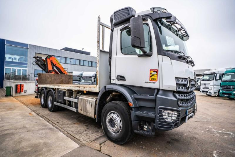 Mercedes AROCS 2648 + PALFINGER 23 T/M + 5 EXT - Nákladní automobil valníkový/ Plošinový, Auto s hydraulickou rukou: obrázek 2 Mercedes AROCS 2648 + PALFINGER 23 T/M + 5 EXT - Nákladní automobil valníkový/ Plošinový, Auto s hydraulickou rukou: obrázek 2