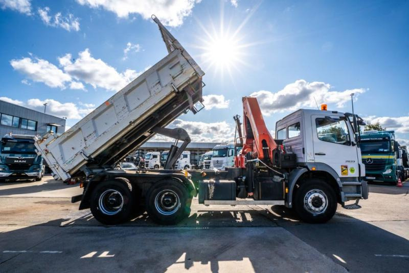 Mercedes AXOR 2633+BIBENNE+PALFINGER 18T/m /3XHydr. - Sklápěč, Auto s hydraulickou rukou: obrázek 3 Mercedes AXOR 2633+BIBENNE+PALFINGER 18T/m /3XHydr. - Sklápěč, Auto s hydraulickou rukou: obrázek 3