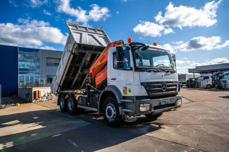 Mercedes AXOR 2633+BIBENNE+PALFINGER 18T/m /3XHydr. - Sklápěč, Auto s hydraulickou rukou: obrázek 2 Mercedes AXOR 2633+BIBENNE+PALFINGER 18T/m /3XHydr. - Sklápěč, Auto s hydraulickou rukou: obrázek 2