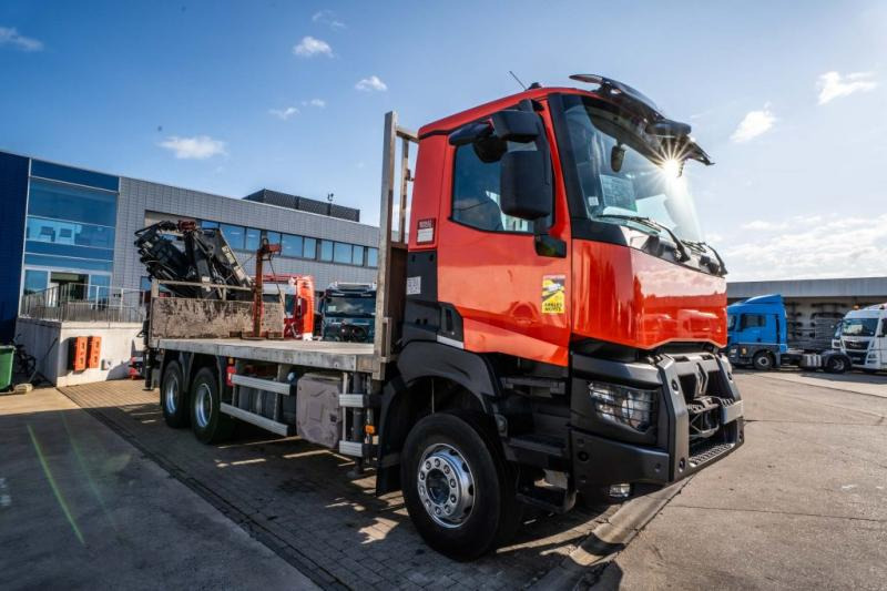 Renault K 380+HIAB 16T/m ( 4 Ext.) - Nákladní automobil valníkový/ Plošinový, Auto s hydraulickou rukou: obrázek 2 Renault K 380+HIAB 16T/m ( 4 Ext.) - Nákladní automobil valníkový/ Plošinový, Auto s hydraulickou rukou: obrázek 2