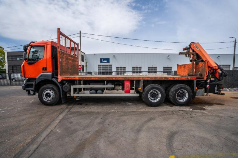 Renault KERAX 380 DXI-6X4+PALFINGER 18 T/m + 4 EXT - Nákladní automobil valníkový/ Plošinový, Auto s hydraulickou rukou: obrázek 3 Renault KERAX 380 DXI-6X4+PALFINGER 18 T/m + 4 EXT - Nákladní automobil valníkový/ Plošinový, Auto s hydraulickou rukou: obrázek 3