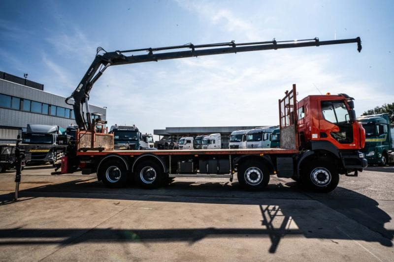 Renault KERAX 430 DXI+ HIAB 16 T/m + 5 EXT - Nákladní automobil valníkový/ Plošinový, Auto s hydraulickou rukou: obrázek 5 Renault KERAX 430 DXI+ HIAB 16 T/m + 5 EXT - Nákladní automobil valníkový/ Plošinový, Auto s hydraulickou rukou: obrázek 5