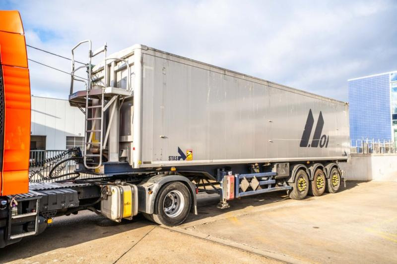 Stas STAS S300CX- ALU-52m3 (GRAIN/CEREALIERE/GETREIDE) - Sklápěcí návěs: obrázek 1 Stas STAS S300CX- ALU-52m3 (GRAIN/CEREALIERE/GETREIDE) - Sklápěcí návěs: obrázek 1