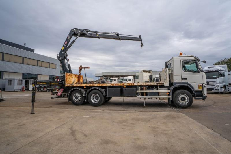 Volvo FM 410 DXI -6X2+HIAB 24 T/m/2x - Nákladní automobil valníkový/ Plošinový, Auto s hydraulickou rukou: obrázek 3 Volvo FM 410 DXI -6X2+HIAB 24 T/m/2x - Nákladní automobil valníkový/ Plošinový, Auto s hydraulickou rukou: obrázek 3