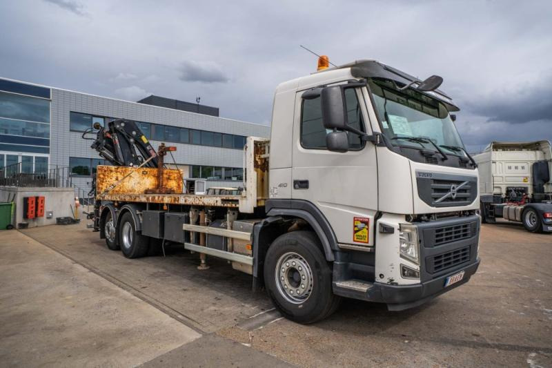 Nákladní automobil valníkový/ Plošinový, Auto s hydraulickou rukou Volvo FM 410 DXI -6X2+HIAB 24 T/m/2x: obrázek 8