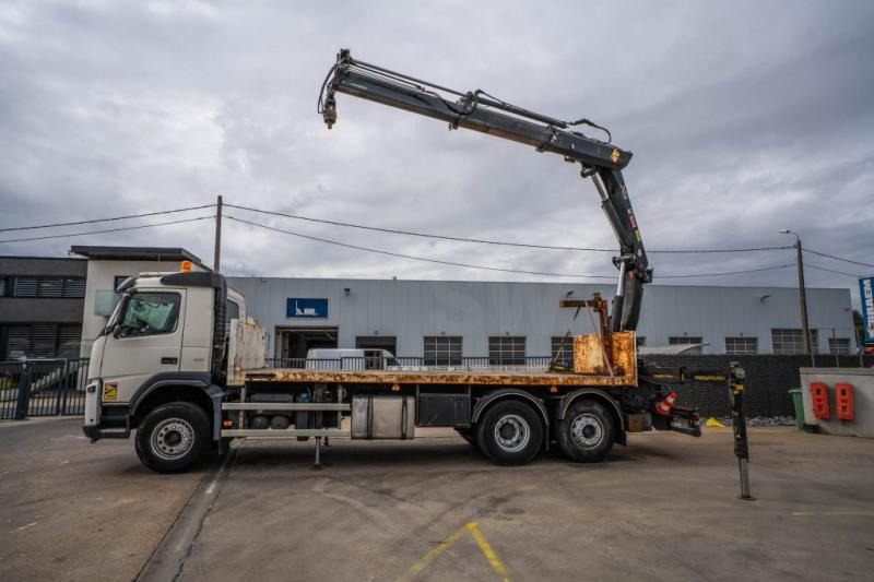 Nákladní automobil valníkový/ Plošinový, Auto s hydraulickou rukou Volvo FM 410 DXI -6X2+HIAB 24 T/m/2x: obrázek 6