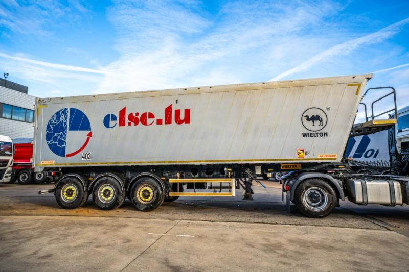 Wielton WIELTON-ALU-52M2(GRAIN/CEREALIERE/GETREIDE) - Sklápěcí návěs: obrázek 3 Wielton WIELTON-ALU-52M2(GRAIN/CEREALIERE/GETREIDE) - Sklápěcí návěs: obrázek 3