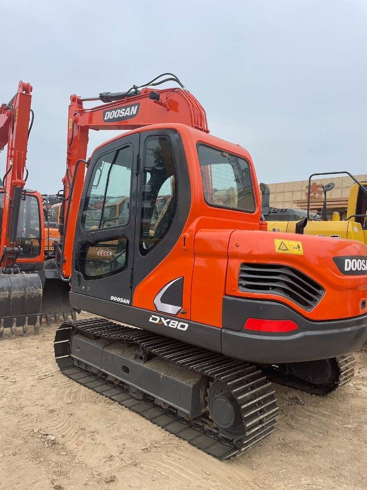 Doosan DX80 - Mini rýpadlo: obrázek 1 Doosan DX80 - Mini rýpadlo: obrázek 1