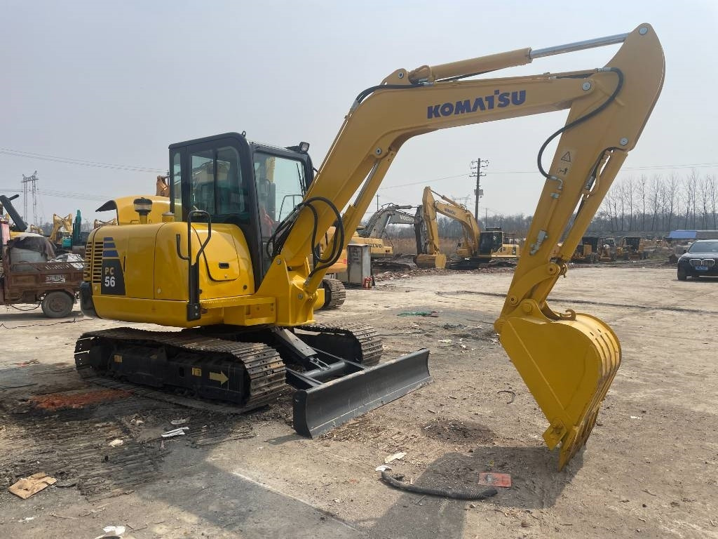 Komatsu PC 56 - Mini rýpadlo: obrázek 2 Komatsu PC 56 - Mini rýpadlo: obrázek 2