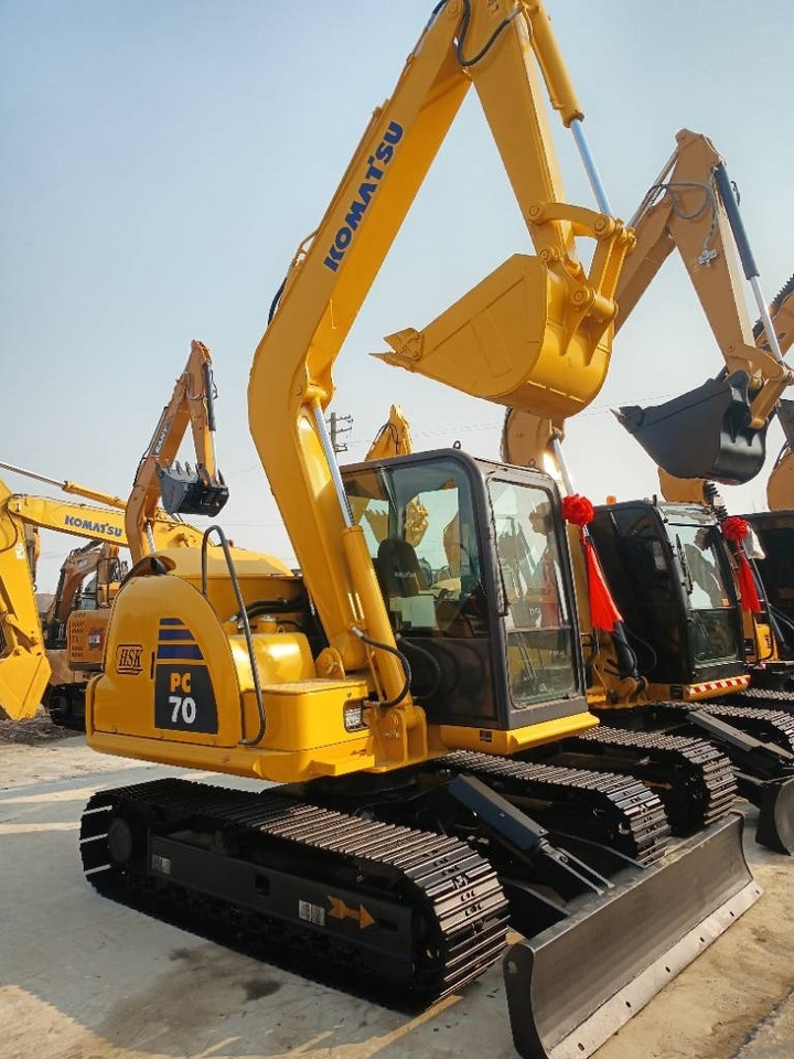 Komatsu PC 70  - Mini rýpadlo: obrázek 3 Komatsu PC 70  - Mini rýpadlo: obrázek 3