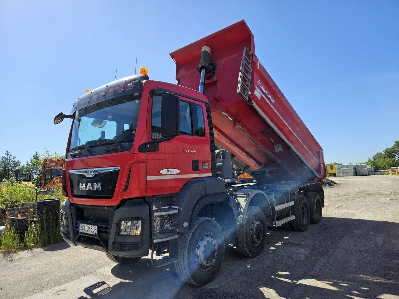 MAN TGS 41.480 8x8 - Tipper - Sklápěč: obrázek 3 MAN TGS 41.480 8x8 - Tipper - Sklápěč: obrázek 3