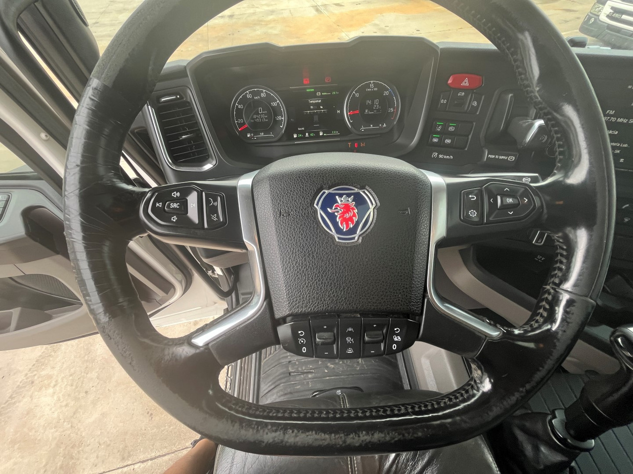 Nákladní automobil valníkový/ Plošinový, Auto s hydraulickou rukou SCANIA R450,  2018, PALFINGER PK 22002 +RC: obrázek 24