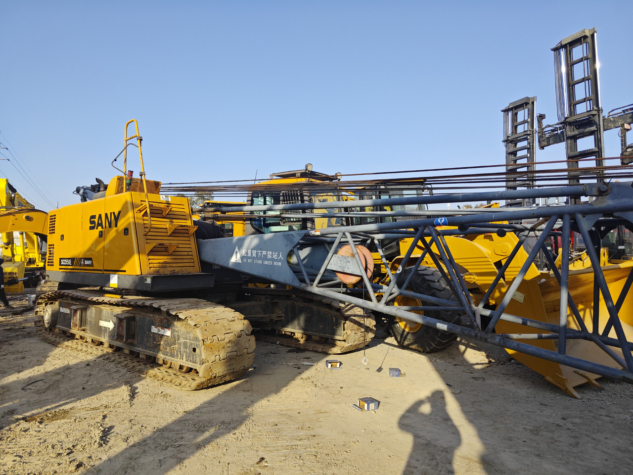 SANY SCC500E 50ton crawler crane - Pásový jeřáb: obrázek 4 SANY SCC500E 50ton crawler crane - Pásový jeřáb: obrázek 4