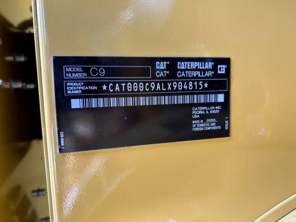Nový Elektrický generátor CAT DE275E0 - C9 - 275 kVA Generator - DPX-18020: obrázek 16