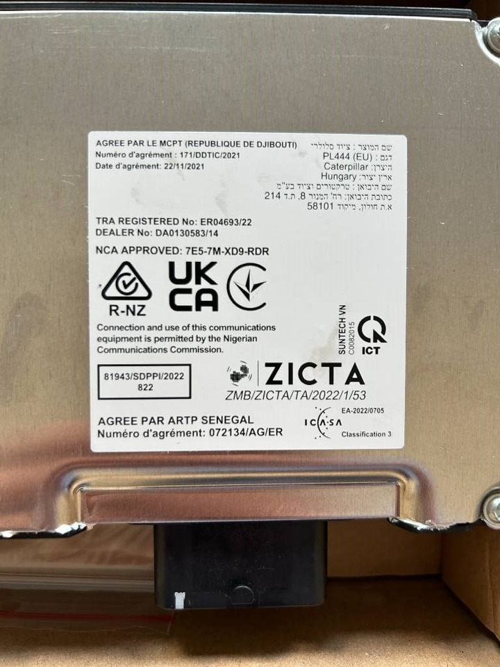 CAT Electronic Control Unit 604-9581 - DPX-25043 - Řídicí blok pro Stavební technika: obrázek 5 CAT Electronic Control Unit 604-9581 - DPX-25043 - Řídicí blok pro Stavební technika: obrázek 5