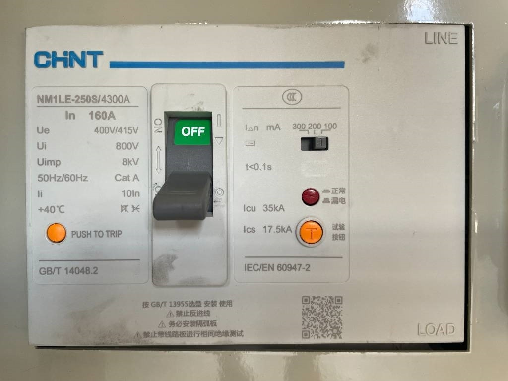 Nový Elektrický generátor Cummins 4BTA3.9-G11 - 88 kVA Generator - DPX-19834: obrázek 17 Nový Elektrický generátor Cummins 4BTA3.9-G11 - 88 kVA Generator - DPX-19834: obrázek 17