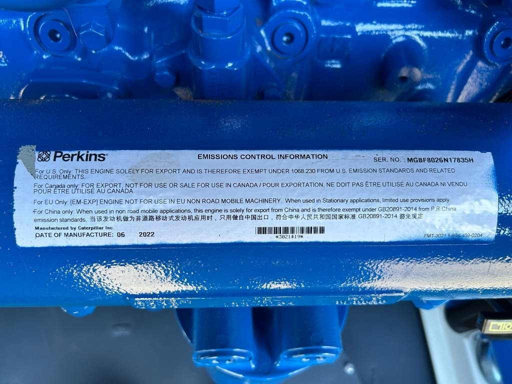 Elektrický generátor Perkins 2506C-E15TAG2 - 550 kVA Surplus genset - DPX-20019: obrázek 13