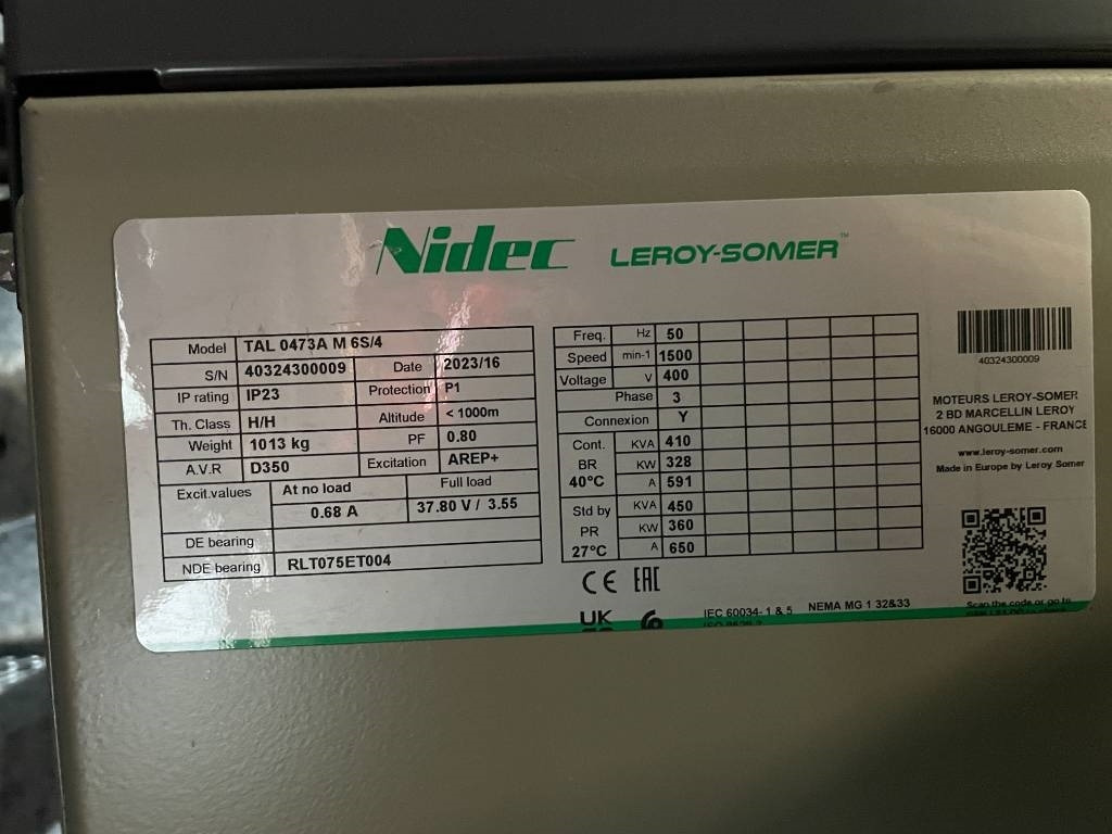 Nový Elektrický generátor Scania DC13 - 450 kVA Generator - DPX-17951: obrázek 18 Nový Elektrický generátor Scania DC13 - 450 kVA Generator - DPX-17951: obrázek 18