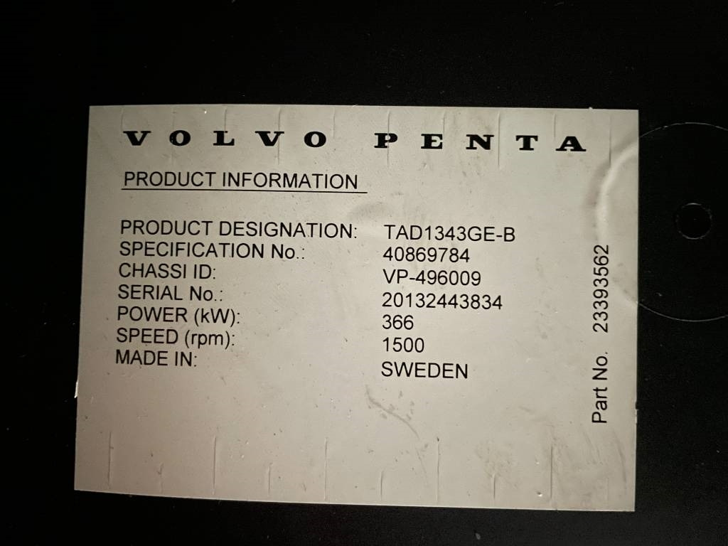 Nový Elektrický generátor Volvo TAD1343GE-B - 415 kVA Generator - DPX-18879: obrázek 16