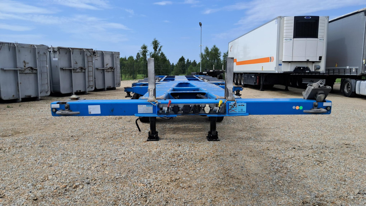 D-TEC FLEXITRAILER POD KONTENERY - Kontejnerovy přívěs/ Výměnná nástavba: obrázek 2 D-TEC FLEXITRAILER POD KONTENERY - Kontejnerovy přívěs/ Výměnná nástavba: obrázek 2