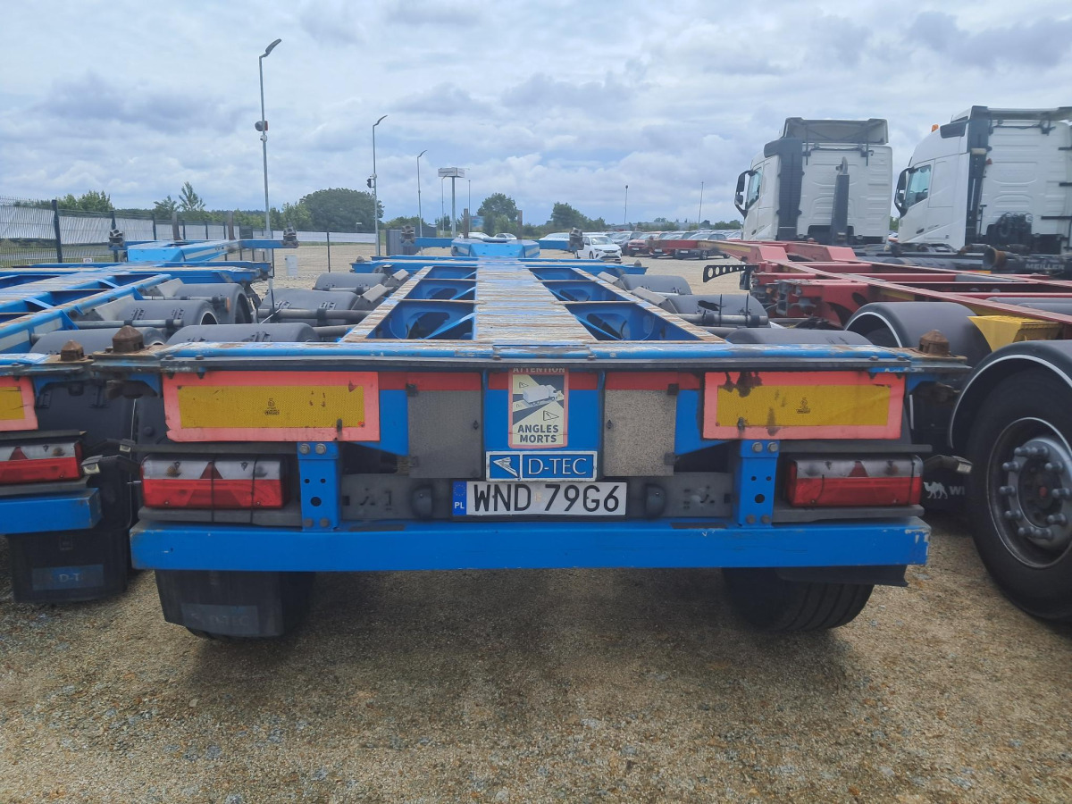 D-TEC FLEXITRAILER POD KONTENERY - Kontejnerovy přívěs/ Výměnná nástavba: obrázek 4 D-TEC FLEXITRAILER POD KONTENERY - Kontejnerovy přívěs/ Výměnná nástavba: obrázek 4