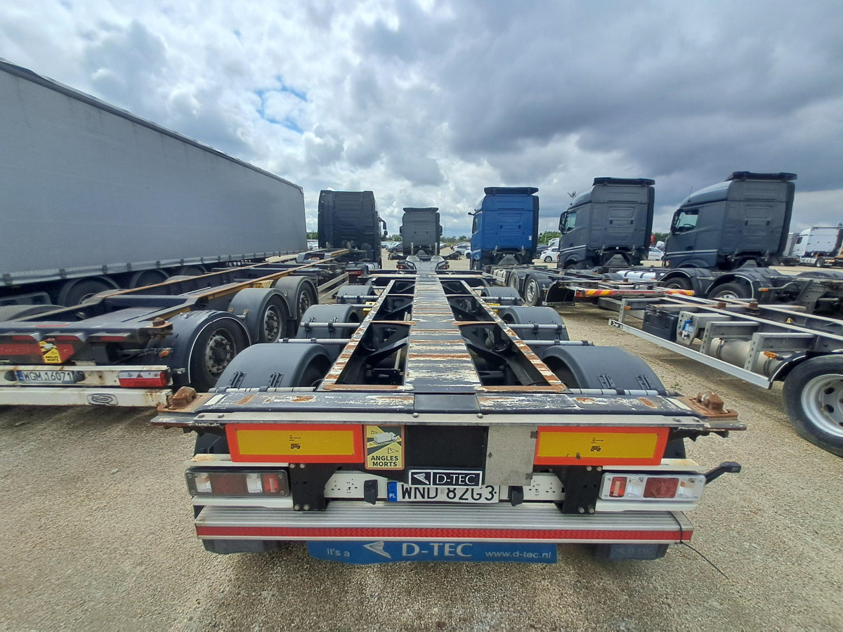 Kontejnerovy přívěs/ Výměnná nástavba D-TEC FLEXITRAILER POD KONTENERY: obrázek 8