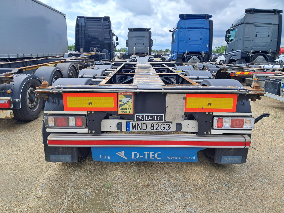 Kontejnerovy přívěs/ Výměnná nástavba D-TEC FLEXITRAILER POD KONTENERY: obrázek 7