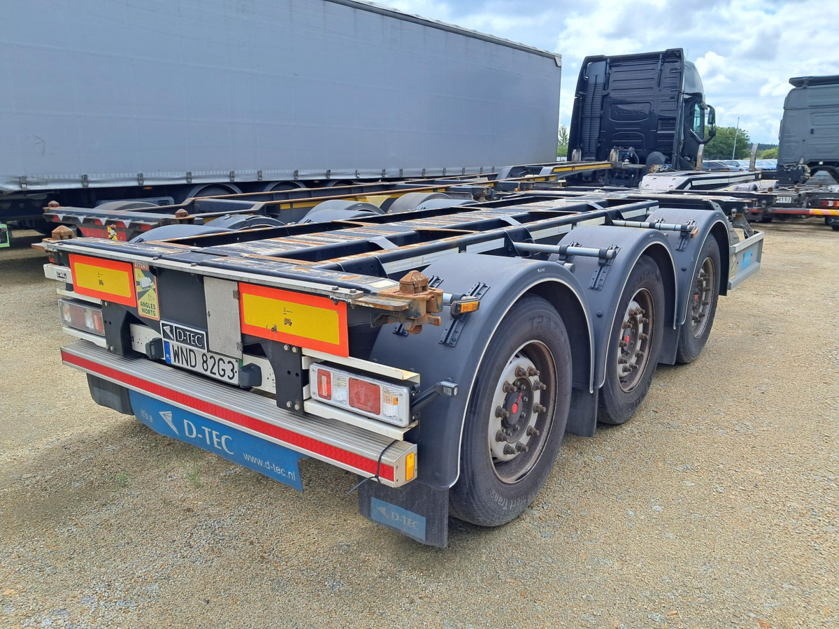 Kontejnerovy přívěs/ Výměnná nástavba D-TEC FLEXITRAILER POD KONTENERY: obrázek 6