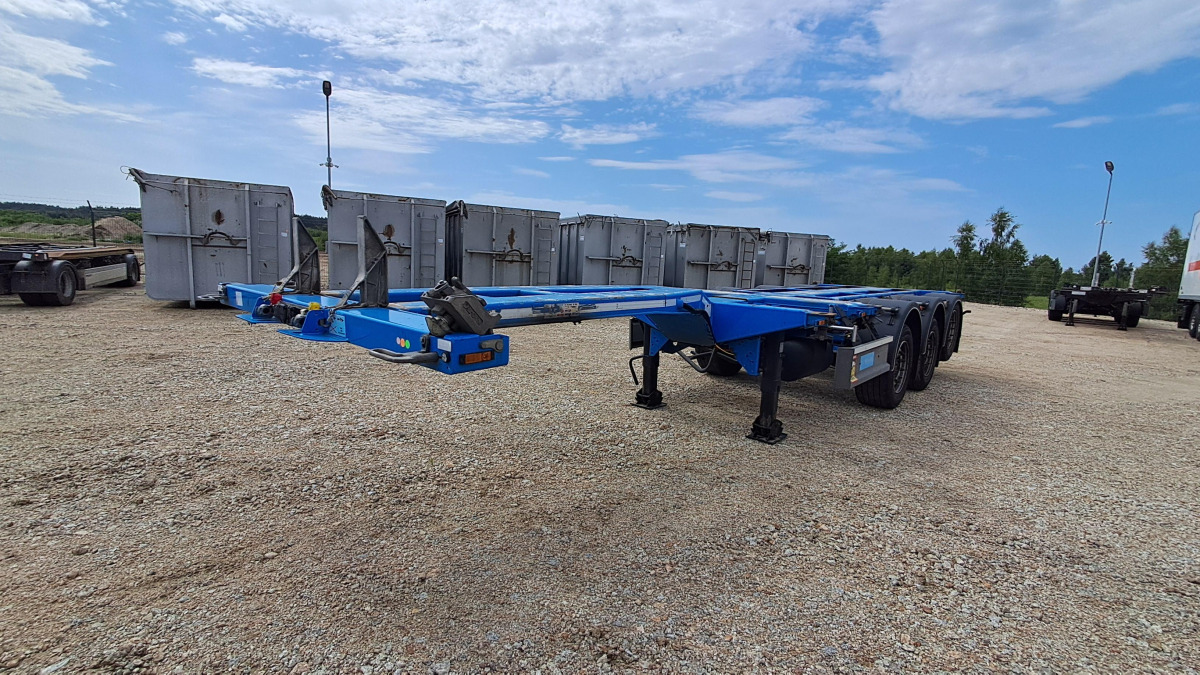 D-TEC FLEXITRAILER POD KONTENERY - Kontejnerovy přívěs/ Výměnná nástavba: obrázek 3 D-TEC FLEXITRAILER POD KONTENERY - Kontejnerovy přívěs/ Výměnná nástavba: obrázek 3