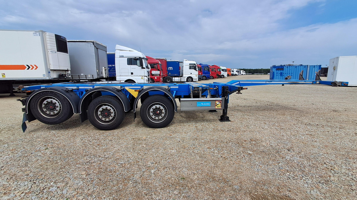 D-TEC FLEXITRAILER POD KONTENERY - Kontejnerovy přívěs/ Výměnná nástavba: obrázek 4 D-TEC FLEXITRAILER POD KONTENERY - Kontejnerovy přívěs/ Výměnná nástavba: obrázek 4