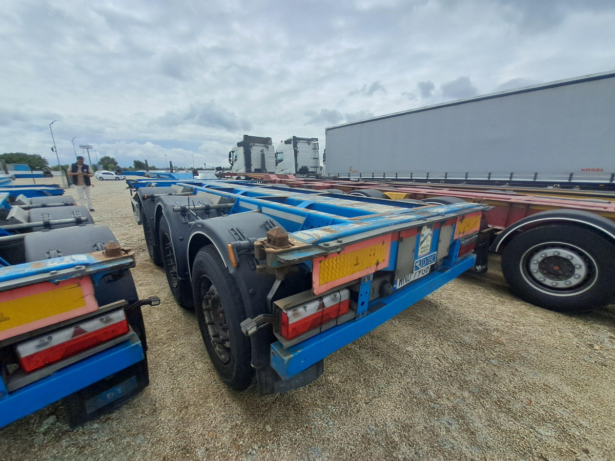 D-TEC FLEXITRAILER POD KONTENERY - Kontejnerovy přívěs/ Výměnná nástavba: obrázek 5 D-TEC FLEXITRAILER POD KONTENERY - Kontejnerovy přívěs/ Výměnná nástavba: obrázek 5