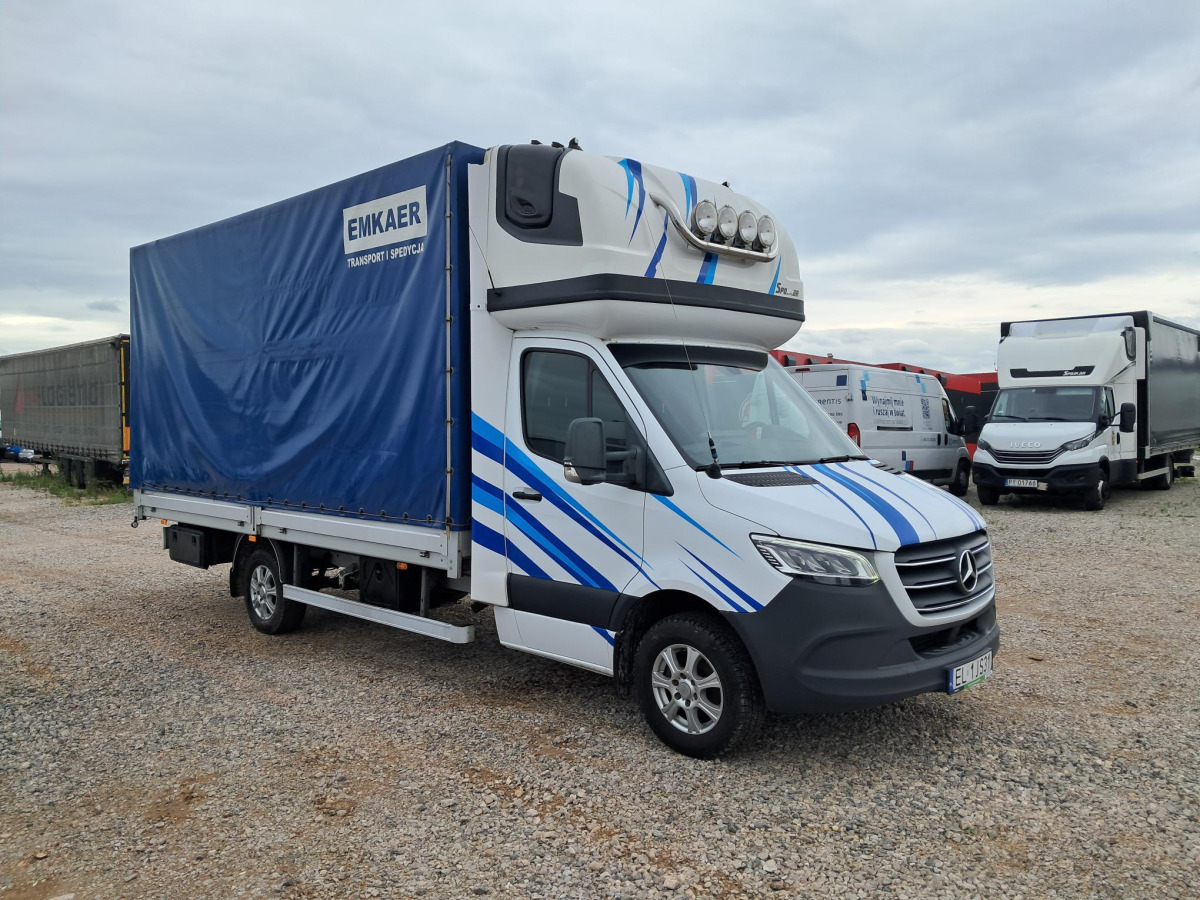 MERCEDES BENZ SPRINTER PLANDEKA - Plachtová dodávka: obrázek 1 MERCEDES BENZ SPRINTER PLANDEKA - Plachtová dodávka: obrázek 1