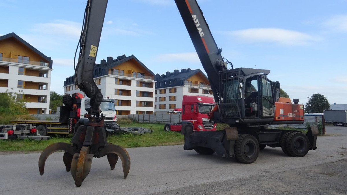 Maszyna przeładunkowa ATLAS 350MH - 2013/2018 - 166kW - 15,9m zasięgu - Překládkové rypadlo: obrázek 1 Maszyna przeładunkowa ATLAS 350MH - 2013/2018 - 166kW - 15,9m zasięgu - Překládkové rypadlo: obrázek 1