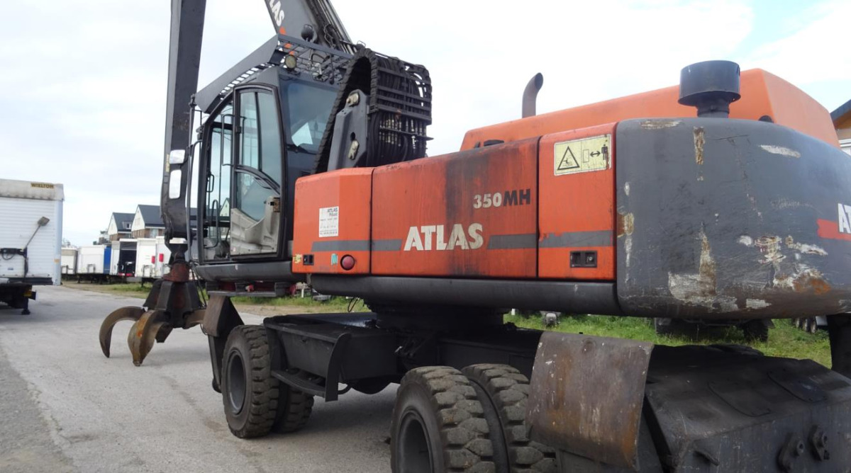 Maszyna przeładunkowa ATLAS 350MH - 2013/2018 - 166kW - 15,9m zasięgu - Překládkové rypadlo: obrázek 2 Maszyna przeładunkowa ATLAS 350MH - 2013/2018 - 166kW - 15,9m zasięgu - Překládkové rypadlo: obrázek 2