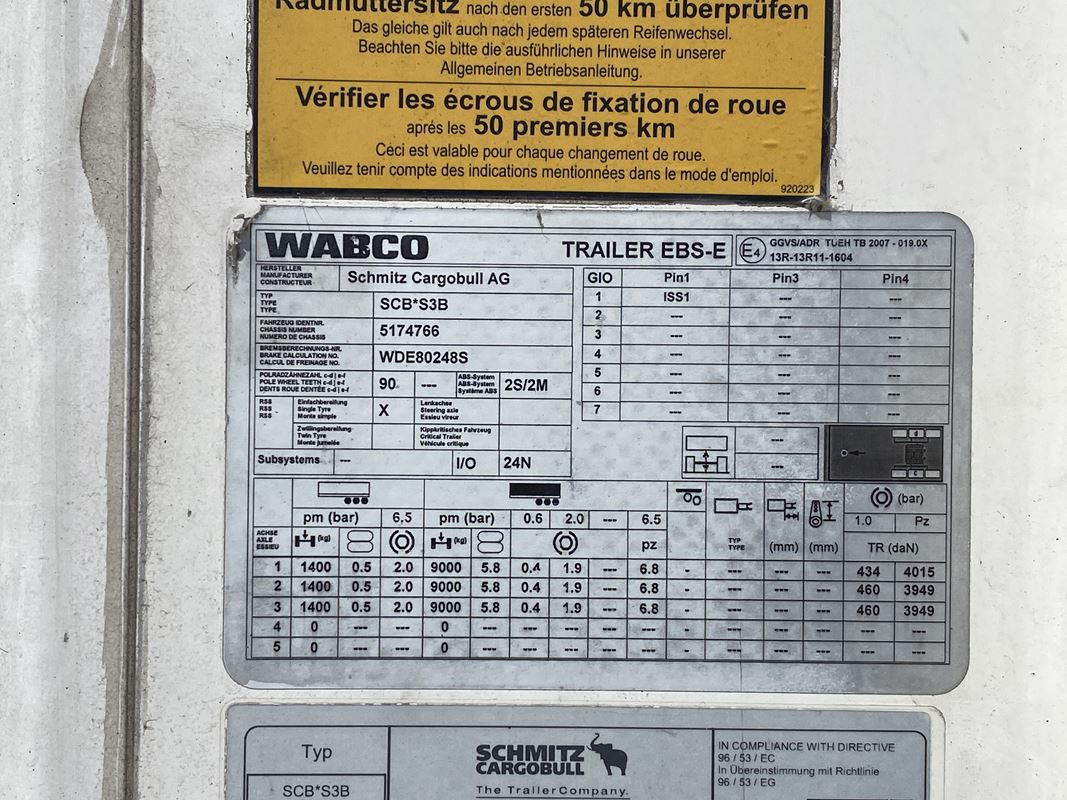Chladírenský přívěs SCHMITZ CARGOBULL SCB*S3B CHŁODNIA: obrázek 18