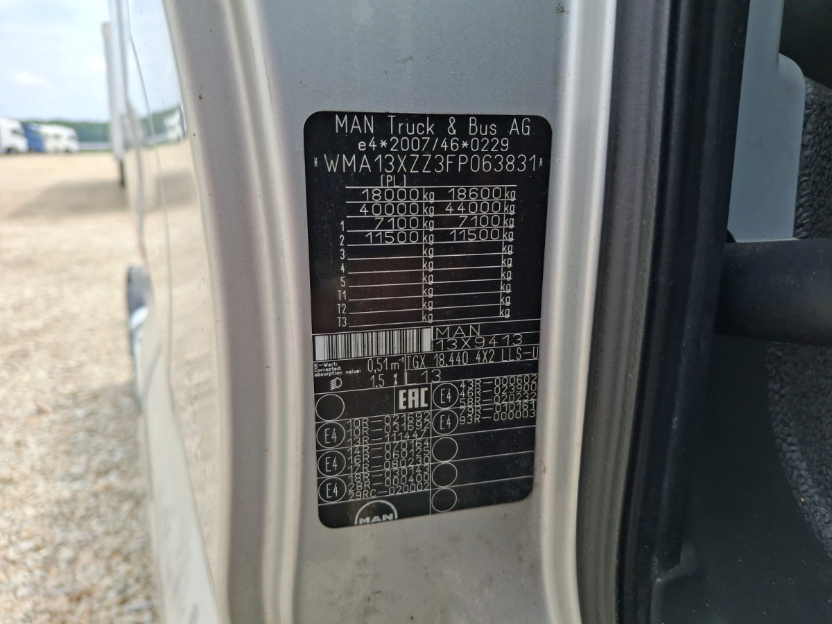 Tahač MAN TGX CIĄGNIK SIODŁOWY: obrázek 12