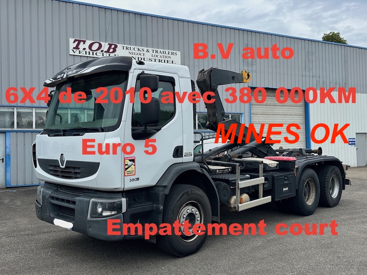 RENAULT LANDER 380DXI - Hákový nosič kontejnerů: obrázek 1 RENAULT LANDER 380DXI - Hákový nosič kontejnerů: obrázek 1
