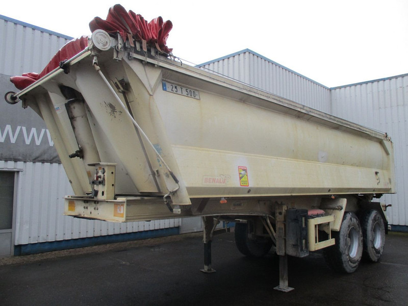 Benalu C33 , 2 Axle, Alu Tipper trailer , Drum brakes , Spring suspension - Sklápěcí návěs: obrázek 1 Benalu C33 , 2 Axle, Alu Tipper trailer , Drum brakes , Spring suspension - Sklápěcí návěs: obrázek 1