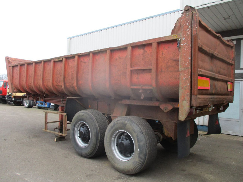 Fruehauf D33C , 2 axle , Steel tipper trailer , Drum Brakes , Spring suspension - Sklápěcí návěs: obrázek 5 Fruehauf D33C , 2 axle , Steel tipper trailer , Drum Brakes , Spring suspension - Sklápěcí návěs: obrázek 5