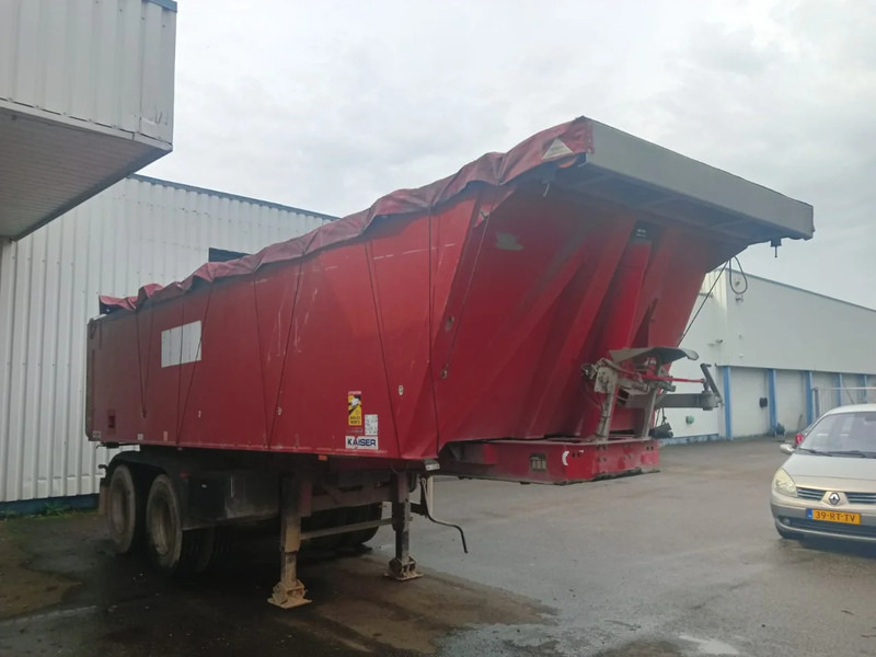 Kaiser 2 Axle Alu Tipper , 8 Tyres , Spring Suspension , Drum Brakes - Sklápěcí návěs: obrázek 4 Kaiser 2 Axle Alu Tipper , 8 Tyres , Spring Suspension , Drum Brakes - Sklápěcí návěs: obrázek 4